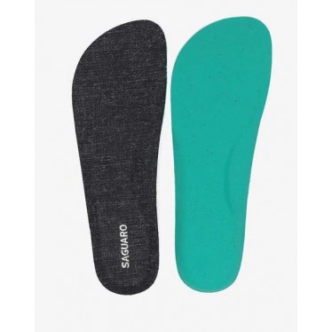 SAGUARO Leinen-Barfuß-Einlegesohle XZI008 BLACK