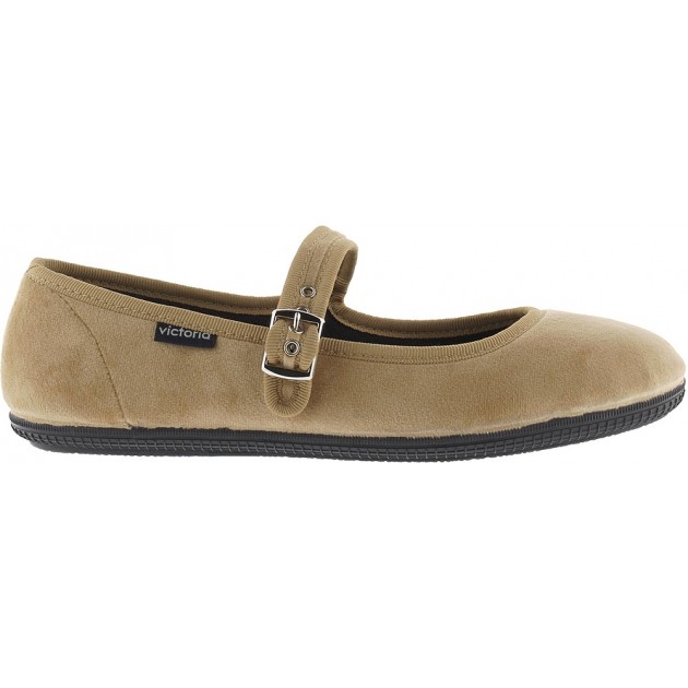 Ballerina VICTORIA Oda Mercedes Samt 104913 MIEL Ballerina VICTORIA Oda Mercedes Samt 104913 MIEL