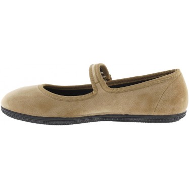 Ballerina VICTORIA Oda Mercedes Samt 104913 MIEL