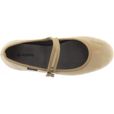 Ballerina VICTORIA Oda Mercedes Samt 104913 MIEL
