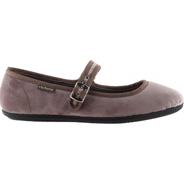 Ballerina VICTORIA Oda Mercedes Samt 104913 LAVANDA