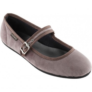 Ballerina VICTORIA Oda Mercedes Samt 104913 LAVANDA
