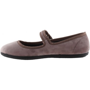 Ballerina VICTORIA Oda Mercedes Samt 104913 LAVANDA