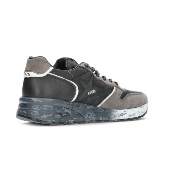 Cetti C-1353 Star Herren-Sneaker NEGRO