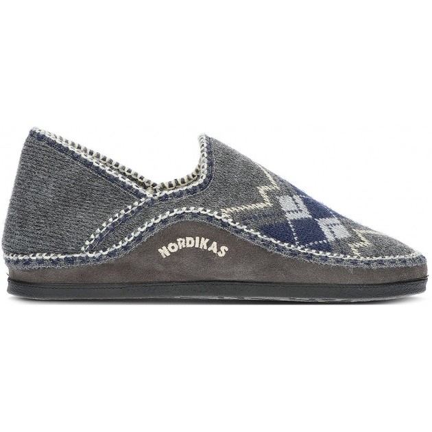 NORDIKAS CLASSIC CAB 3002 SLIPPER GRIS NORDIKAS CLASSIC CAB 3002 SLIPPER GRIS