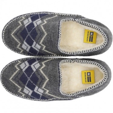 NORDIKAS CLASSIC CAB 3002 SLIPPER GRIS