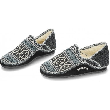 NORDIKAS CLASSIC CAB 3002 SLIPPER NEGRO
