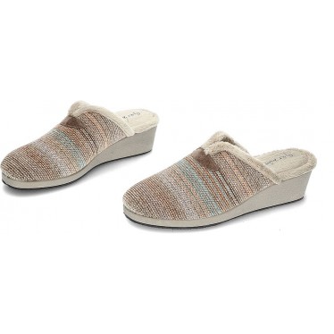 Garzón Damenhausschuhe 175524 Fancywool TAUPE