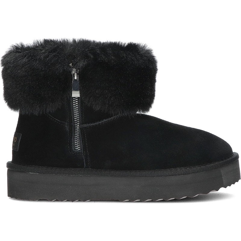 Australischer Stiefel Gioseppo 73881 Mendon BLACK
