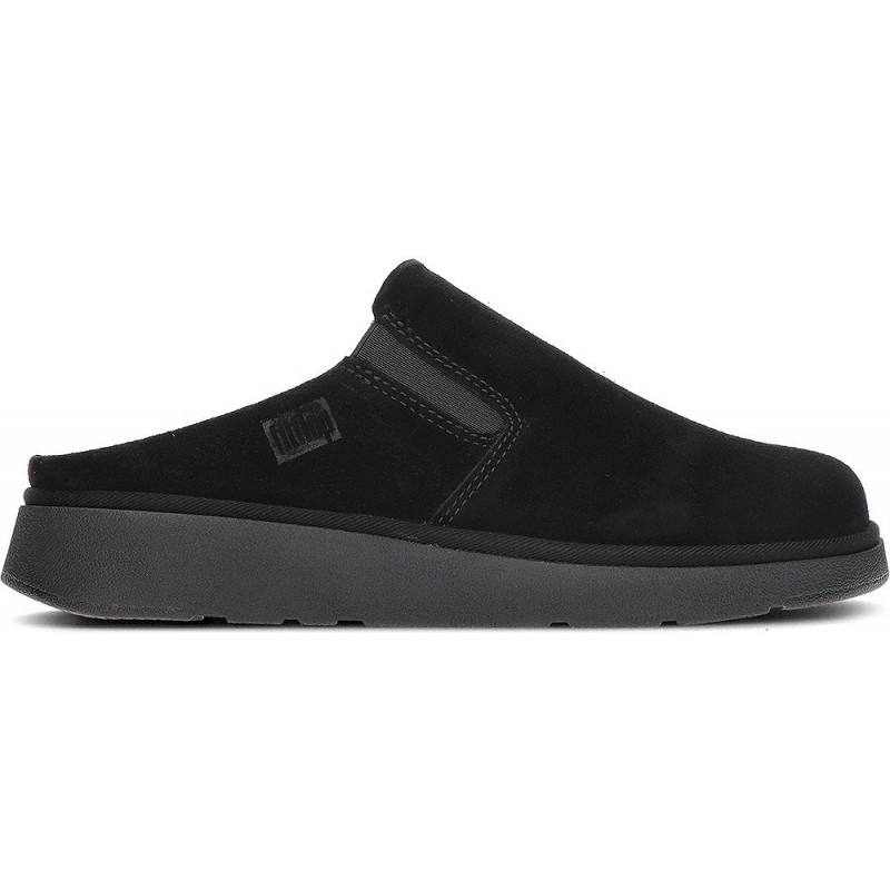 FITFLOP IF6 Elastische Damen-Clogs BLACK