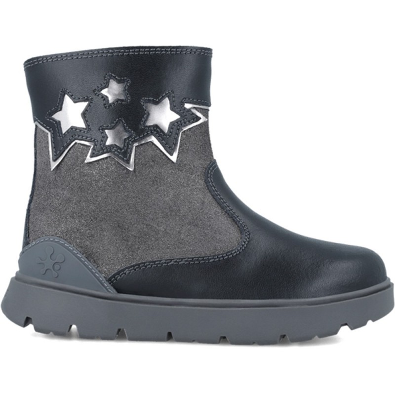 Biomecanics Mädchenstiefel 241213 Sterne NEGRO_A054