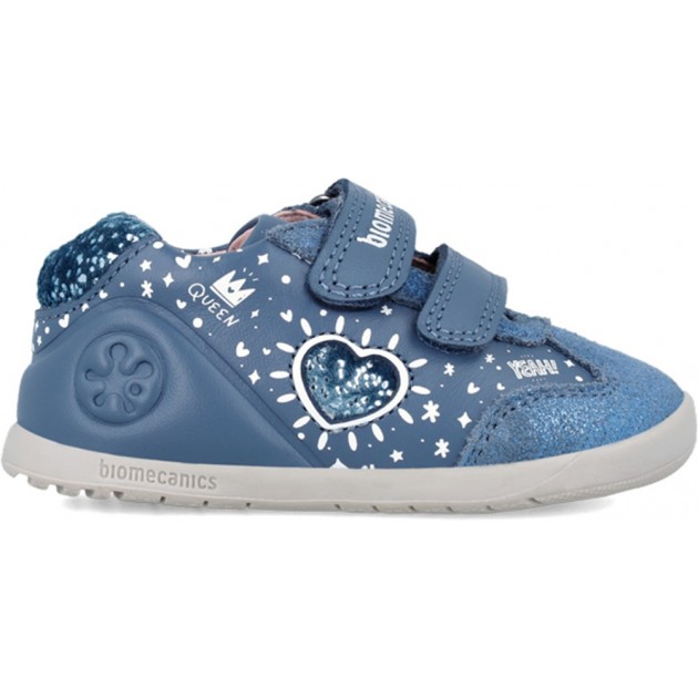 Biomecanics Mädchen-Sneaker 241163 Herz PETROL Biomecanics Mädchen-Sneaker 241163 Herz PETROL