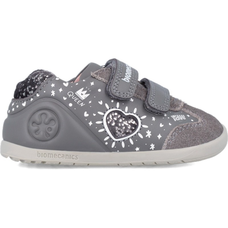 Biomecanics Mädchen-Sneaker 241163 Herz UNDERGROUND