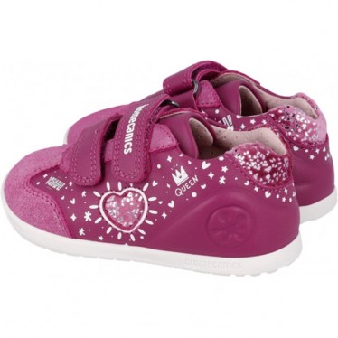 Biomecanics Mädchen-Sneaker 241163 Herz POP