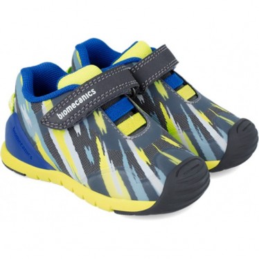 Turnschuhe Biomecanics 241141 Gradient Erste Schritte NEGRO_PISTACHO