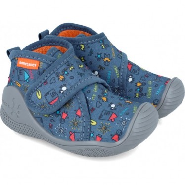 Biomecanics Babyhausschuhe 241156 Meine Familie JEANS