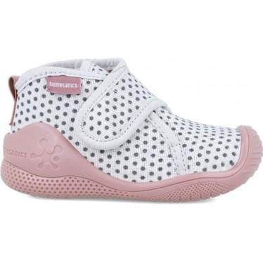 Biomecanics 241157 Polka Dots Mädchenhausschuhe BLANCO