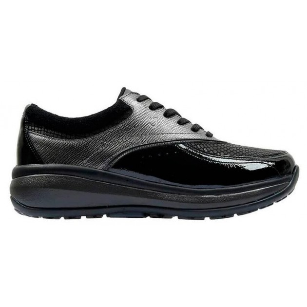 SCHUHE JOYA SYDNEY W BLACK_GREY SCHUHE JOYA SYDNEY W BLACK_GREY