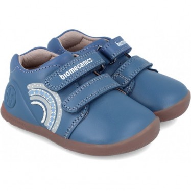 Biomecanics Mädchen-Sneaker 241162 Rainbow PETROL