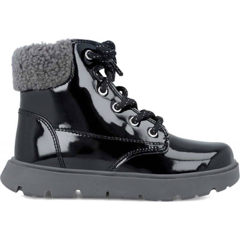 Biomecanics Mädchenstiefel 241211 Lackleder NEGRO