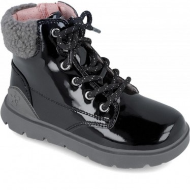 Biomecanics Mädchenstiefel 241211 Lackleder NEGRO