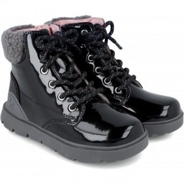 Biomecanics Mädchenstiefel 241211 Lackleder NEGRO