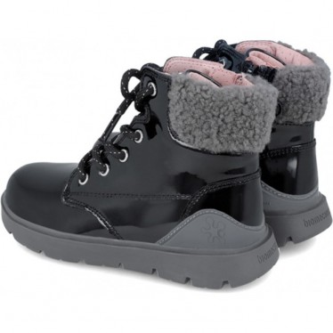 Biomecanics Mädchenstiefel 241211 Lackleder NEGRO