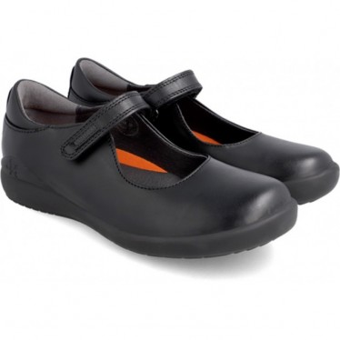 Biomecanics 181120 Selbsthaftender Schulschuh für Mädchen NEGRO_A054