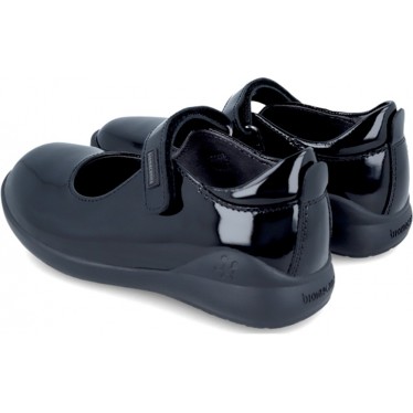 Biomecanics 181120 Selbsthaftender Schulschuh für Mädchen NEGRO_CHAROL_C785