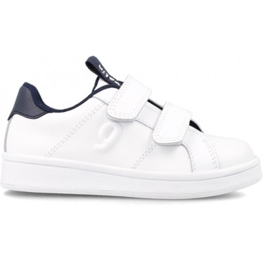 Garvalín Jungen-Schulsneaker 231750 Cool BLANCO_AZUL_A057