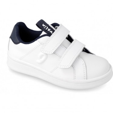 Garvalín Jungen-Schulsneaker 231750 Cool BLANCO_AZUL_A057
