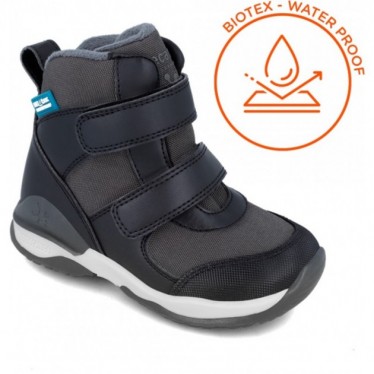 Jungenstiefeletten Biomecanics 241257 Wasserdicht NEGRO_A054