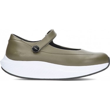 Damen-Ballerinas MBT 703549 Sirima 8 OLIVE