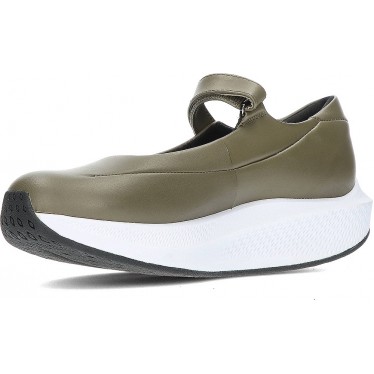 Damen-Ballerinas MBT 703549 Sirima 8 OLIVE