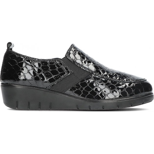Mokassins für Damen Doctor Cutillas 60338 Elastics NEGRO