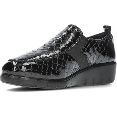 Mokassins für Damen Doctor Cutillas 60338 Elastics NEGRO