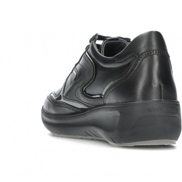 Stonefly 221574 Rock 27 Nappa LTH Damen-Sneaker BLACK