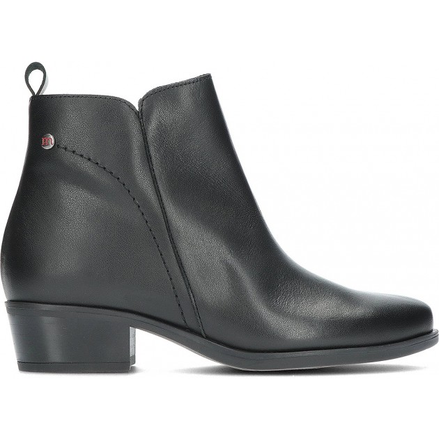 Pepe Menargues 20412 Damen-Stiefeletten aus Leder NEGRO Pepe Menargues 20412 Damen-Stiefeletten aus Leder NEGRO
