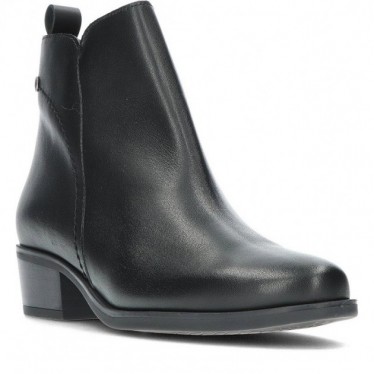 Pepe Menargues 20412 Damen-Stiefeletten aus Leder NEGRO