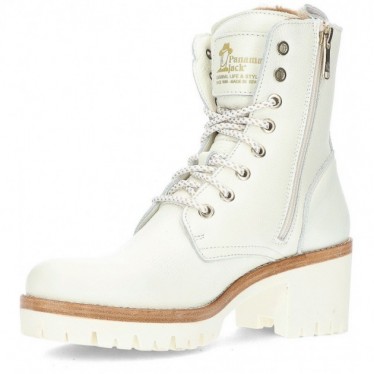 HAARIGE PADMA-STIEFEL PANAMA JACK BLANCO