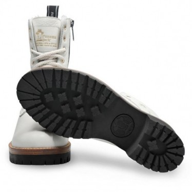 HAARIGE PADMA-STIEFEL PANAMA JACK WHITE