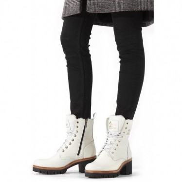 HAARIGE PADMA-STIEFEL PANAMA JACK WHITE