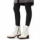 HAARIGE PADMA-STIEFEL PANAMA JACK WHITE
