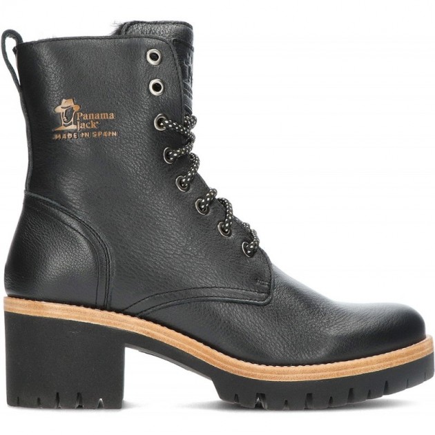 HAARIGE PADMA-STIEFEL PANAMA JACK NEGRO_B11