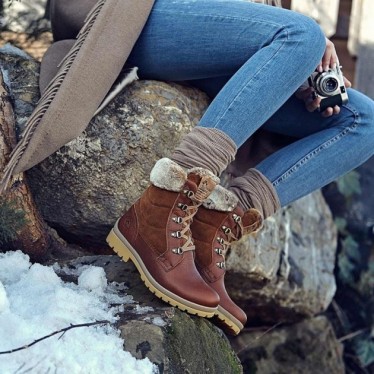 PANAMA JACK TUSCANI STIEFEL MARRON