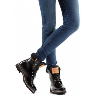 NIEDRIGE STIEFEL PANAMA JACK PANAMA03IGLOOW BLACK_PATENT