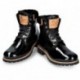 NIEDRIGE STIEFEL PANAMA JACK PANAMA03IGLOOW BLACK_PATENT