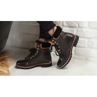 NIEDRIGE STIEFEL PANAMA JACK PANAMA03IGLOOW BLACK