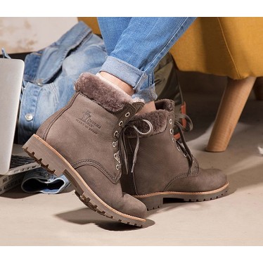 NIEDRIGE STIEFEL PANAMA JACK PANAMA03IGLOOW GREY
