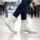 PANAMA JACK FARA IGLOO TRAV STIEFEL WHITE
